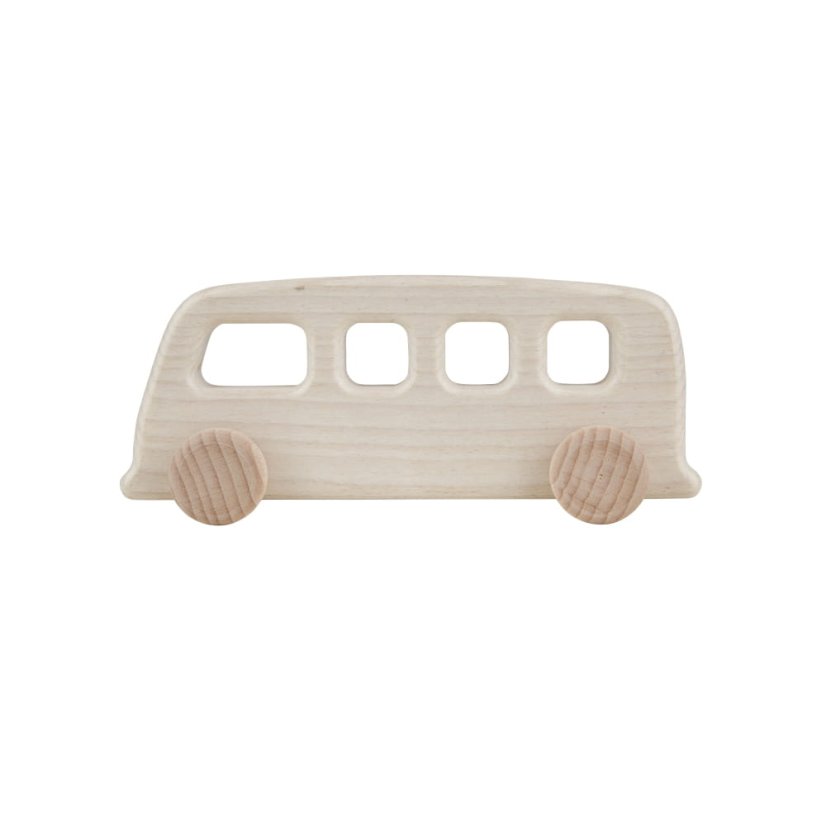 autobus vintage barevný - Barva: Bílá