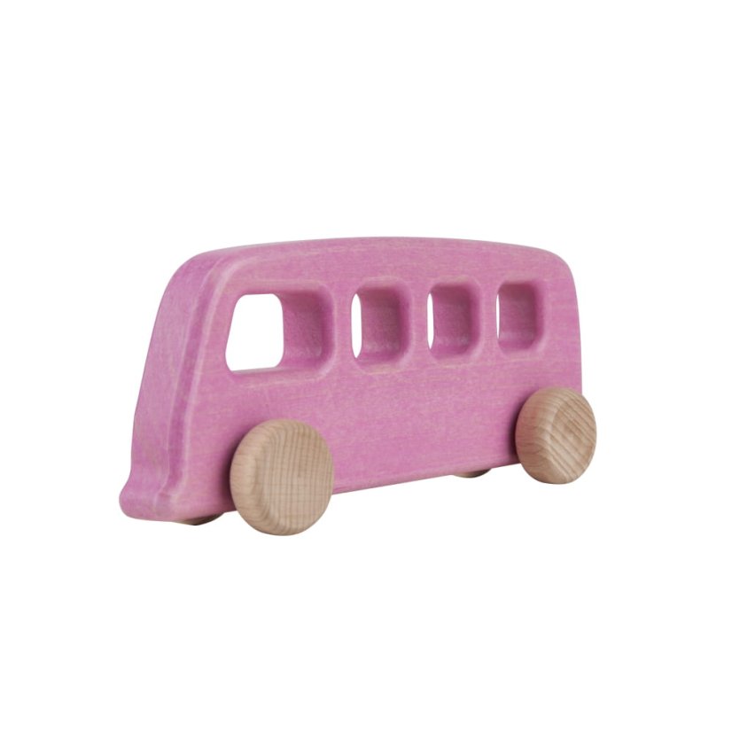 autobus vintage barevný - Barva: Bílá